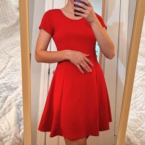 ♥️backless red dress